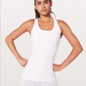 Cool Racerback White Tank